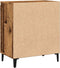 vidaXL - Dressoir - 60x35x70 - cm - bewerkt - hout - oud - houtkleurig