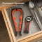 Nuvance Blikopener - 10-in-1 - Flesopener Potopener Bieropener - Rood