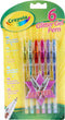 Crayola Glitter Gelpennen, 6 stuks
