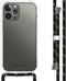 iMoshion Hoesje Geschikt voor iPhone 13 Pro Max Hoesje Met Koord - iMoshion Backcover met koord - Transparant
