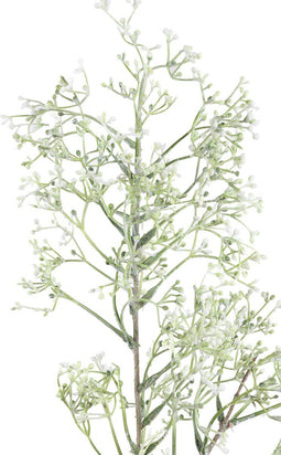 PTMD Leaves Plant Baby's Breath Kunsttak - 38 x 22 x 77 cm - Lichtroze