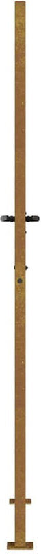 vidaXL - Poort - 105x180 - cm - cortenstaal
