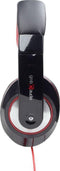 Gembird MHS-BOS - Over-Ear hoofdtelefoon - Ruisonderdrukking - Rood Zwart