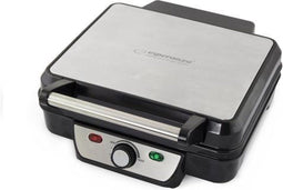 Esperanza ''Provolone'' 2 in 1 Elektrische contactgrill - Platte grill - Anti aanbaklaag - 2000W - RVS