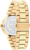 Tommy Hilfiger TH1782631 Alice Dames Horloge - Mineraalglas - Staal - Goudkleurig/Rosé goudkleurig - 34 mm breed - Quartz - Vouw/Vlindersluiting