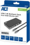 ACT AC7093 - USB-C Dockingstation - 2x HDMI 4K MST Ethernet USB-A USB-C PD pass-through