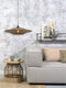 GOOD&MOJO Hanglamp Bali - Bamboe/Zwart - Ø60cm - Scandinavisch,Bohemian - Hanglampen Eetkamer, Slaapkamer, Woonkamer