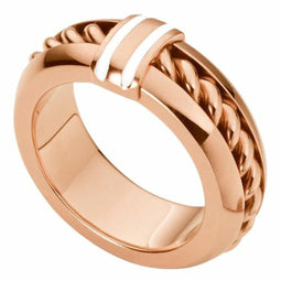 Tommy Hilfiger 2700579B - Ring Dames - Roestvrij staal - Roze (maat 12)