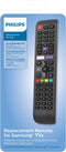 Philips SRP4010/10 - Universele afstandsbediening Samsung TV - 44 toetsen - Zwart
