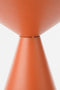 Mica Decorations Royale - Bijzettafel - H55 x Ø40 cm - Metaal - Oranje