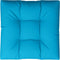 vidaXL - Palletkussen - 80x80x12 - cm - stof - blauw