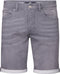 Petrol Industries - Heren Jackson Stretch Denim Short Sailfish - Grijs - Maat S