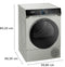 Siemens iQ700 WQ46B2DX40 - Warmtepompdroger 9 kg A+++ - Zelfreinigende condensor - Wit