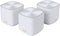 ASUS ZenWiFi XD5 - Mesh WiFi 6 - Tot 550 m² dekking - Wit (3-pack)