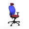 Piqueras y Crespo 1D036N2 - Bureaustoel - Hoofdsteun - Kastanjebruin