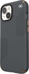 Speck Presidio2 Grip - Smartphonehoesje - Armor Cloud Technologie - Grijs (iPhone 15)