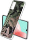 iMoshion Hoesje Geschikt voor Samsung Galaxy A41 Hoesje Siliconen - iMoshion Design hoesje - Groen / Roze / Dark Jungle