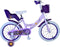 Disney Wish Kinderfiets - Meisjes - 16 inch - Paars - Twee handremmen