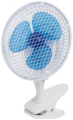 Bestron ACF15 - Tafel-/Clipventilator 15W Ø19CM - Verstelbaar - Wit