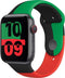 Apple MUQ73ZM/A - Sportbandje - Black Unity - Groen Rood Zwart