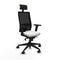 Bureaustoel met hoofdsteun Piqueras y Crespo 2D066N1 Wit