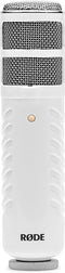 Røde Podcaster - Microfoon - Zero-latency monitoring - Wit