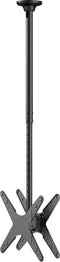 Neomounts FPMA-C340DBLACK - Plafondsteun - Full motion voor 2 schermen tot 75