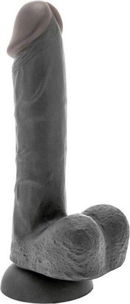 Zwarte Dildo S Pleasures Don Jon Zwart Siliconen (13 cm)