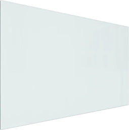 vidaXL - Glasplaat - openhaard - rechthoekig - 80x50 - cm