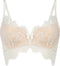 Hunkemöller Marilee - Voorgevormde longline beugel bh - Kant - Wit - maat E85