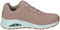 Skechers Uno - Stand On Air Dames Sneakers - Lichtroze - Maat 40