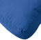 vidaXL - Palletkussen - 58x58x10 - cm - stof - blauw