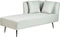 RIOM - Chaise longue - Mintgroen - Rechtszijdig - Stof