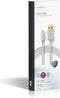 Nedis USB-Kabel - USB 2.0 - USB-A Male - USB Micro-B Male - 15 W - 480 Mbps - Verguld - 2.00 m - Rond - Gevlochten / Nylon - Aluminium - Cover Window Box