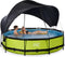 EXIT Lime zwembad ø360x76cm met filterpomp en schaduwdoek - groen