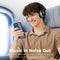 OneOdio A10 - Over-Ear Bluetooth Koptelefoon - Hybrid ANC 35dB - Zwart/Paars