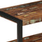 vidaXL - Kledingrek - 80x40x190 - cm - massief - gerecycled - hout - meerkleurig