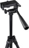 DÖRR Smarty Tripod 1/4 inch Werkhoogte: 40.5 - 112 cm Zwart Incl. smartphonehouder, Incl. tas