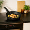 Dutch Standard Wokpan - Ø 28cm - Inductie - Keramische Anti-Aanbak - Zwart
