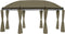 vidaXL - Prieel - met - gordijnen - 180 - g/m² - 520x349x255 - cm - taupe