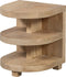 WOOOD Darran Bijzettafel - Mangohout - Naturel - 42x36x36