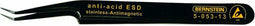 Bernstein 5-053-13 SMD-pincet 51 SA-ESD Super-sspits, schuin-gebogen 110 mm