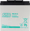 SSB SBL28-12i accu 12 Volt 28 Ah 165 x 125 x 175 mm met M5 schroefaansluiting, geschikt voor o.a. UPS, telecommunicatie en veiligheidsstroomvoorziening