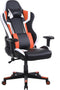 Gamestoel Tornado bureaustoel - ergonomisch verstelbaar - racing gaming stoel - zwart oranje