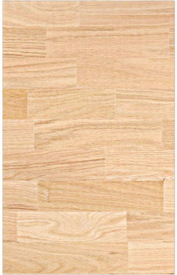 vidaXL - Keuken - werkblad - rechthoekig - 40x63,5x2,7 - cm - massief - eikenhout