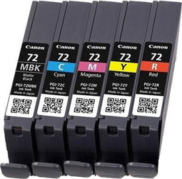Canon PGI-72 - Inktcartridges - 5 kleuren - (5 stuks)