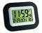 TFA 60.4503 - Klok - Digitaal - Radiogestuurde tijdsaanduiding - Afgreonde Rechthoek - - Alarm - Snooze