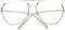 Tods TO5280 56032 bril zonder sterke - Dames - Goudkleurig