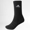 adidas Sportswear - Gevoerde Sokken - Unisex - Zwart (3 paar)