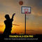 Dunlop Basketbalset Junior - Verstelbaar 165-205 cm - Standaard met bal en pomp